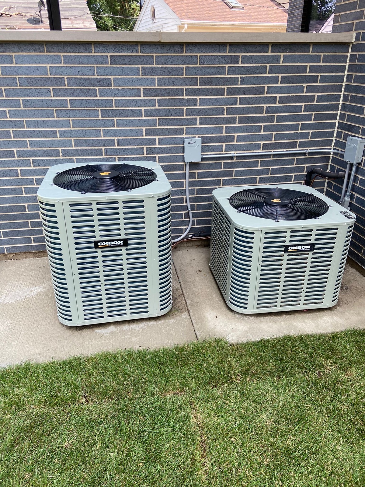 Matched Lennox condensers, Gold Coast