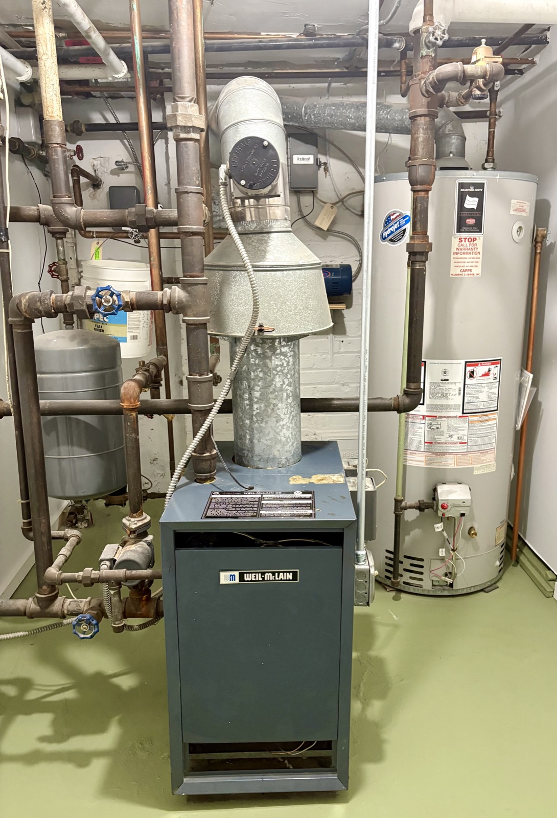 Weil-McLain boiler & water heater